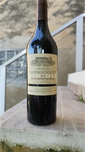 Bordeaux Saint-Émilion Grand Cru Château Monbousquet 2001