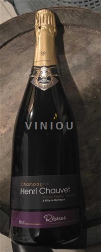 Šampanja Šampanjec Henri Chauvet Réserve Neleten.
