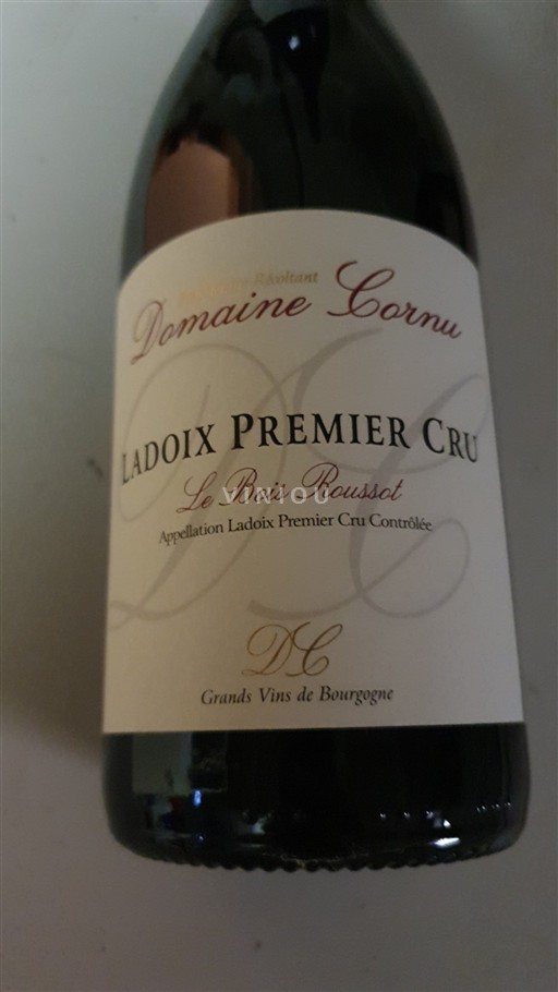 Bourgogne Ladoix Premier Cru CORNU Le Bois Roussot 2023