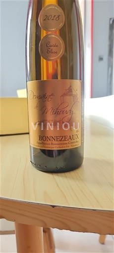 Loiretal Bonnezeaux Domaine Mihoudy Elise 2018