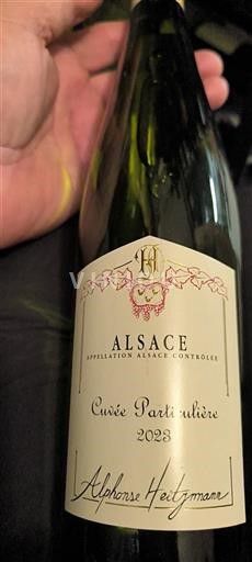 Elsass Domaine Alphonse Heitzmann Particulière 2023