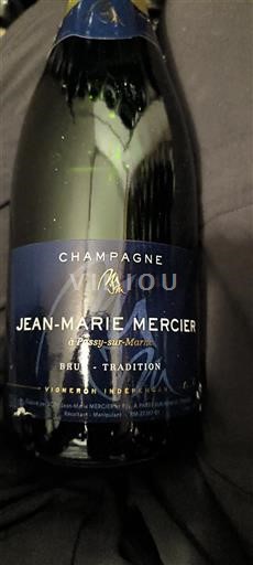Champagne Jean-Marie Mercier Brut Tradition Icke årgångsbetecknad