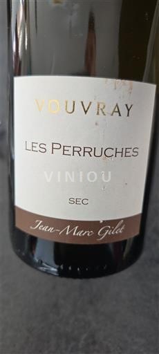 Valle della Loira Vouvray Jean-Marc Gilet Les Perruches 2018