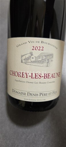Bourgogne Chorey-lès-beaune Domaine Denis Père et Fils 2022