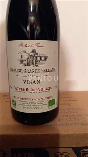 Rona dolina Côtes-du-Rhône-Villages Domaine Grande Bellane Visan 2020