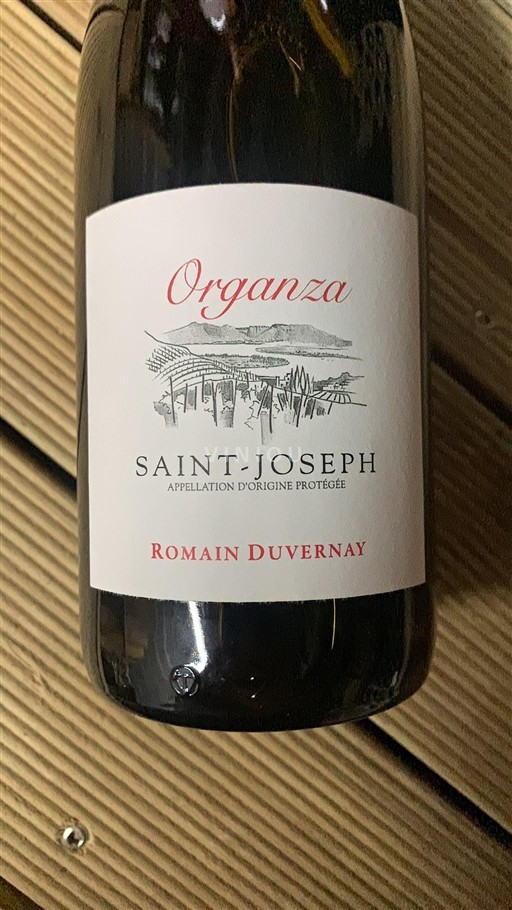 Vallée du Rhône Saint-Joseph Romain Duvernay Organza 2021