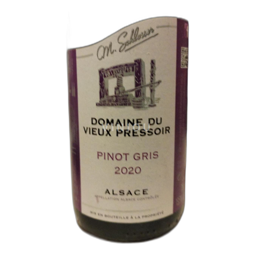 Alsazia Domaine du Vieux Pressoir Pinot Gris 2020