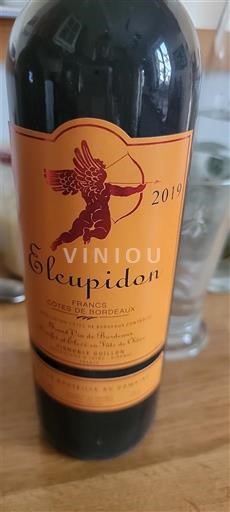 Bordeaux Francs-côtes-de-bordeaux Elcupidon 2019