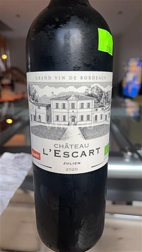 Bordeaux Bordeaux Supérieur Château L'Escart Julien 2020