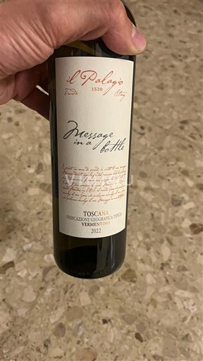 Toscana Il Palagio Message in a Bottle 2022