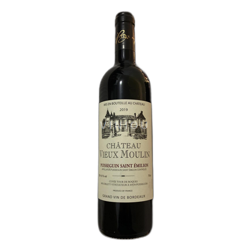 Bordeaux Puisseguin-Saint-Émilion Château Vieux Moulin Tour de Roques 2019