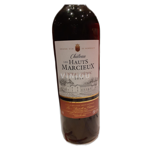 Burdeos Listrac-Médoc Chateau Les Hauts Marcieux 2014 2014