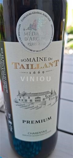 Akvitanska in Charentes Šarentec Domaine Taillant Premium Neleten.
