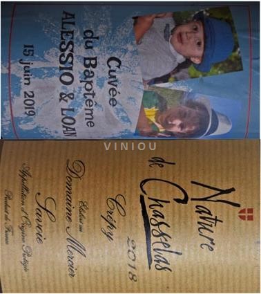 Savoja in Bugey Crépy Domaine Mercier Nature de Chasselas 2018