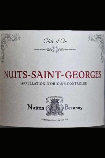 Burgundy Nuits-Saint-Georges Nuiton-Beaunoy Nuits-Saint-Georges 2017