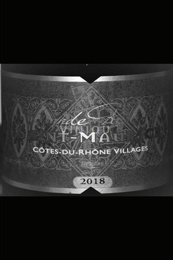 Rhônen laakso Côtes-du-rhône-villages Château Saint Maurice Grande Réserve 2018