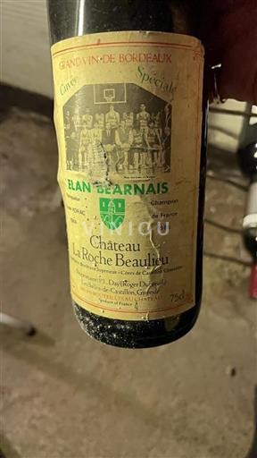 Bordeaux Bordeaux Supérieur Château La Roche Beaulieu Spéciale Élan béarnais 1983