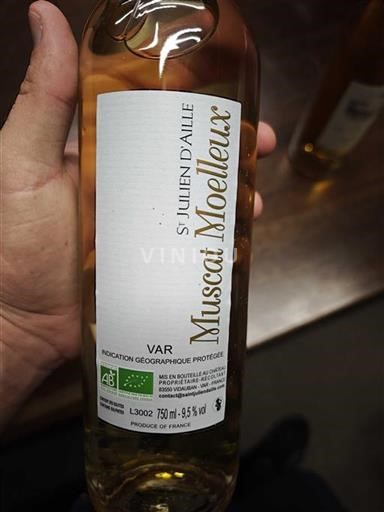 Provence, Lage Rhône-vallei, Corsica Var St Julien Aille Muscat Moelleux 2024