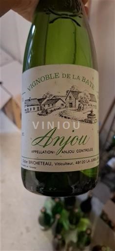 Loiredalen Anjou Vignoble de la Bâte Icke årgångsbetecknad