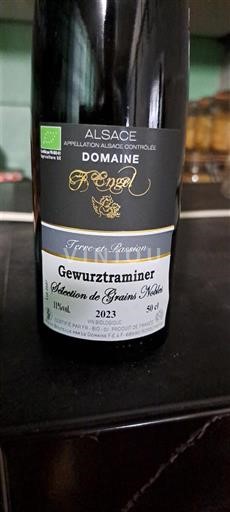 Alsace Sélection de Grains Nobles Domaine Engel Terre et Passion 2023