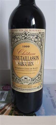 Bordeaux Niet gespecificeerd Château Cone-Taillasson Sabourin 1999