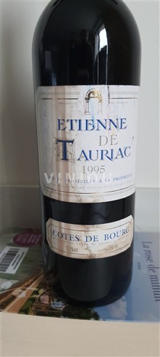 Burdeos Côtes-de-bourg Etienne de Tauriac 1995