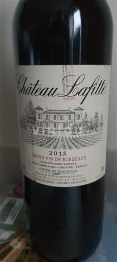 Bordeaux Côtes-de-Bordeaux Château Lafitte 2015