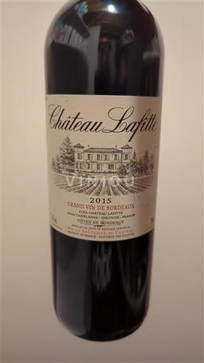 Bordeaux Côtes-de-Bordeaux Château Lafitte 2015