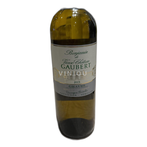 Bordeaux Graves Vieux Château Gaubert Benjamin 2023