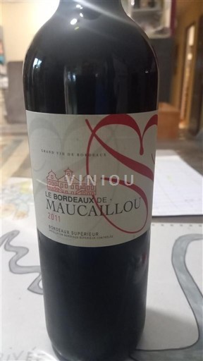 Bordeaux Bordeaux Supérieur Château Maucaillou Le Bordeaux de Maucaillou 2011