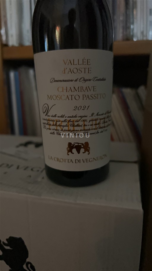 Aostavallei Chambave Muscat Strohwijn La Crotta di Vegneron 2021 2021