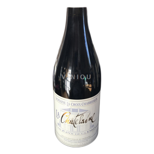 Vin Rouge sec La châtelaine Château La Croix Chabrières Non millésimé France Vallée du Rhône Côtes-du-rhône AOC
