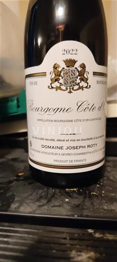 Burgundy Burgundy Côte d'Or Joseph Roty 2022