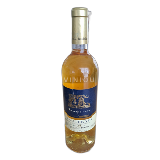 Bordeaux Sauternes Johannes boubee 2019