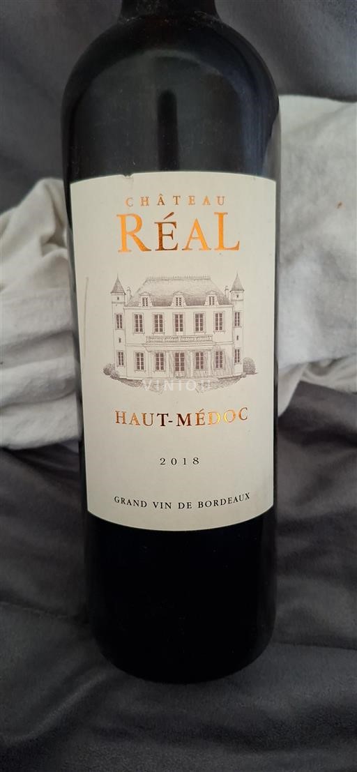 Bordéus Haut-Médoc Château Réal 2018