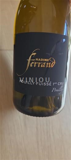 Borgogna Pouilly-fuissé Premier Cru Nadine Ferrand Senza annata