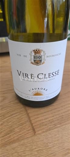 Burgundi Viré-clessé L'Aurore Ei vuosikertaa