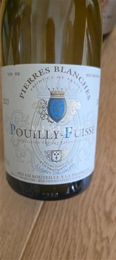 Bourgogne Pouilly-fuissé Lugny l'Aurore Pierres Blanches 2023