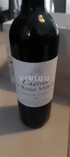 Bordeaux Lussac-Saint-Émilion Château La ROSE MAYAT 2022
