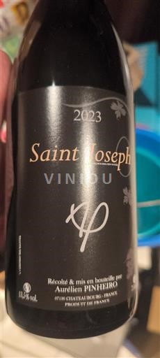 Thung lũng Rhône Saint-Joseph Aurélien Pinheiro 2023
