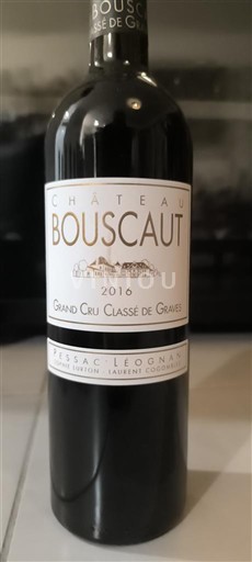 Bordeaux Pessac-Léognan Grand Cru BOUSCAUT 2016