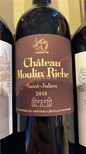 Bordeaux Saint-Julien Château MOULIN RICHE 2018
