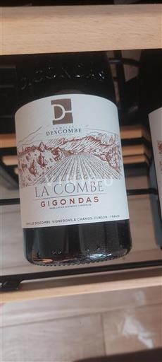 Rhônen laakso Gigondas Famille Descombe La Combe Ei vuosikertaa