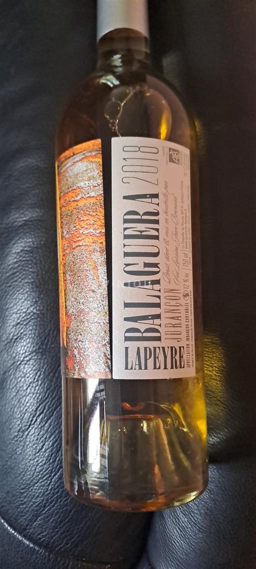 Zuidwest-Frankrijk Jurançon Lapeyre Balaguèra 2018