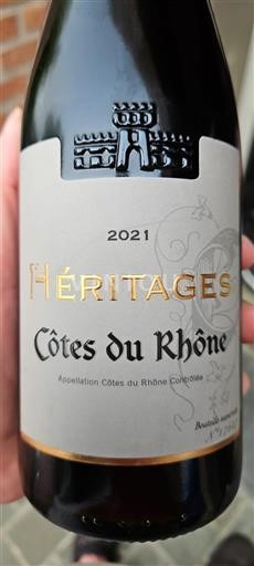 Rhône Valley Côtes-du-Rhône Héritages 2021