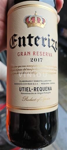 Comunità Valenciana Utiel-Requena Bodegas Coviñas Enterizo 2017