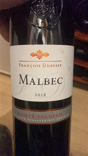 Sydväst Comté tolosan François Dubessy 2018