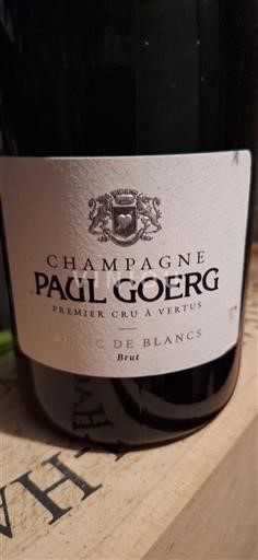 Šampanja Šampanjec Premier Cru Paul Goerg Blanc de Blancs Neleten.