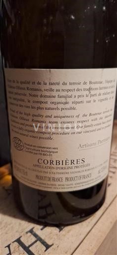 Languedoc Corbières Ollieux Romanis 2020