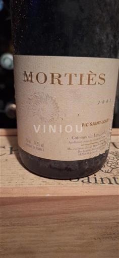 Languedoc Pic-Saint-Loup Mortiès 2001